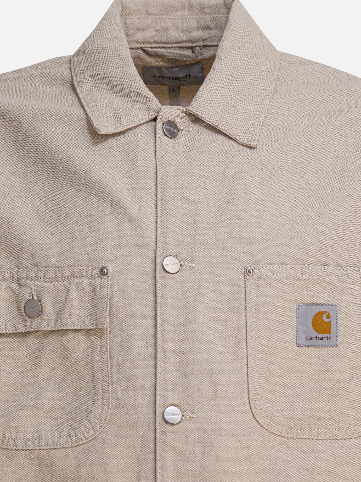 Denim jackets Solid colour  Beige - Carhartt WIP Men | PDP | VIETTI Online Store | Zoom-Modal_3
