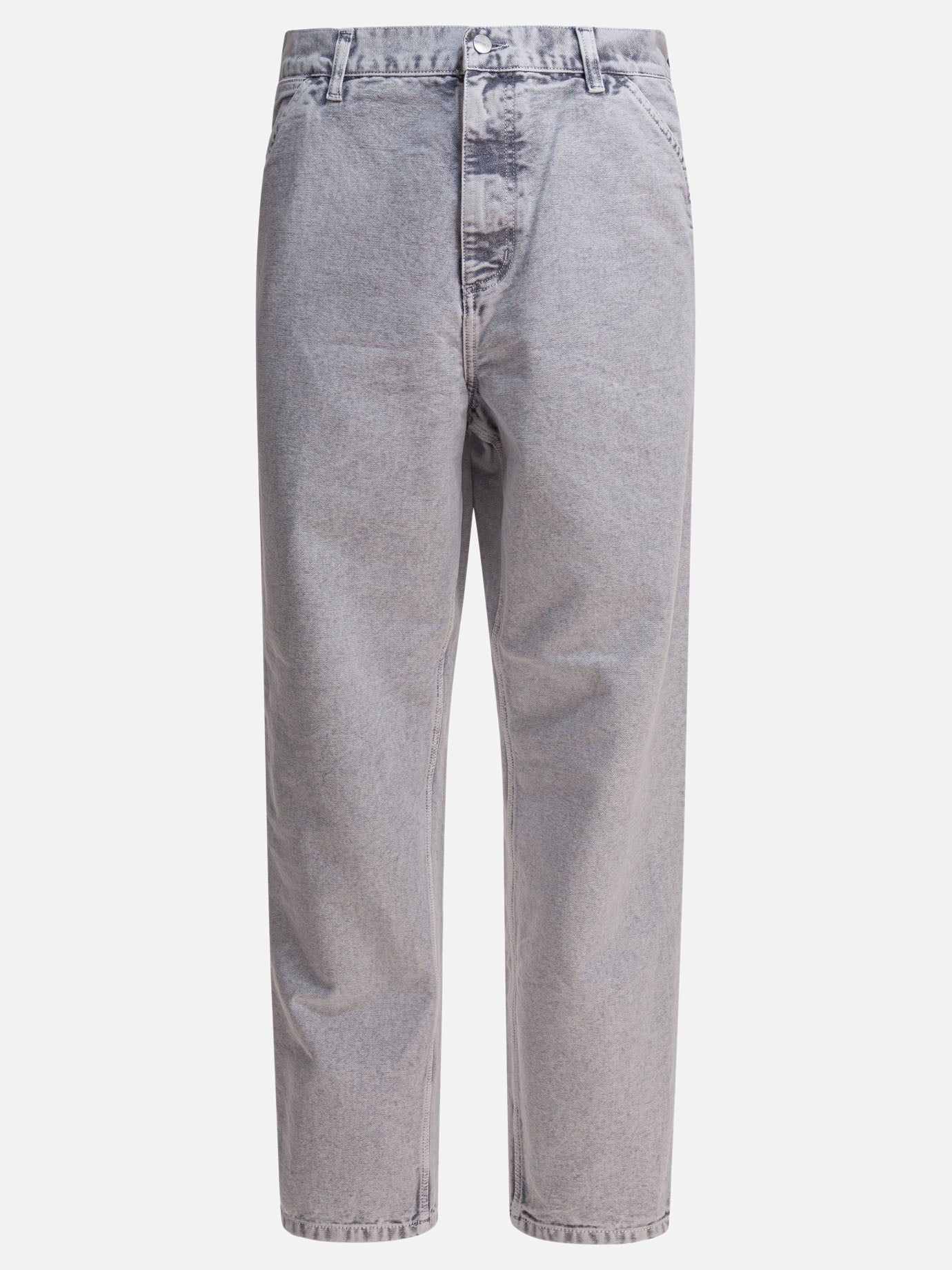 Pantaloni da lavoro Solid colour  Azzurro - Carhartt WIP Uomo | PDP | VIETTI Online Store | Zoom-Modal
