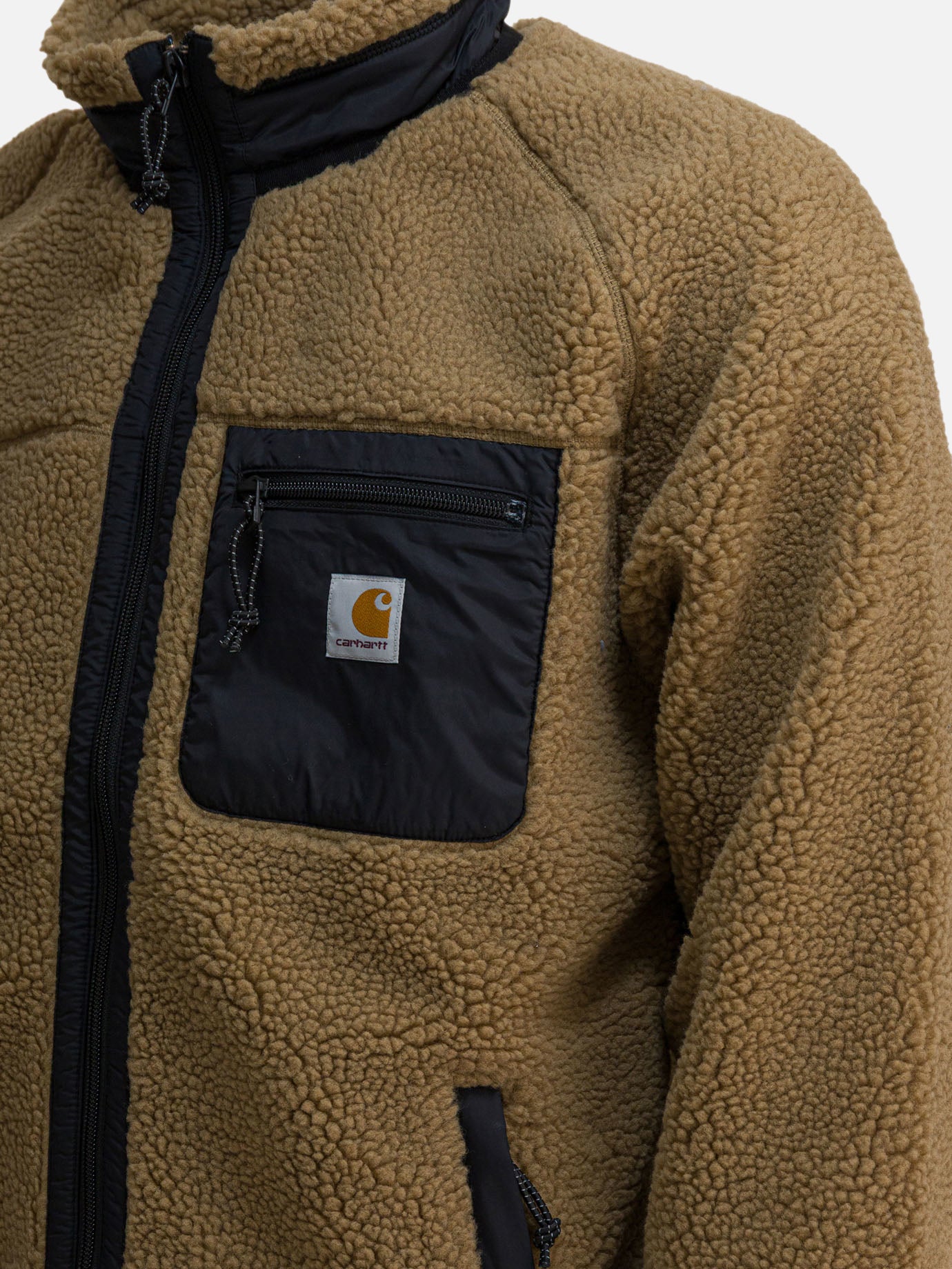 Fleece jackets Logo  Brown - Carhartt WIP Men | PDP | VIETTI Online Store | Zoom-Modal_4
