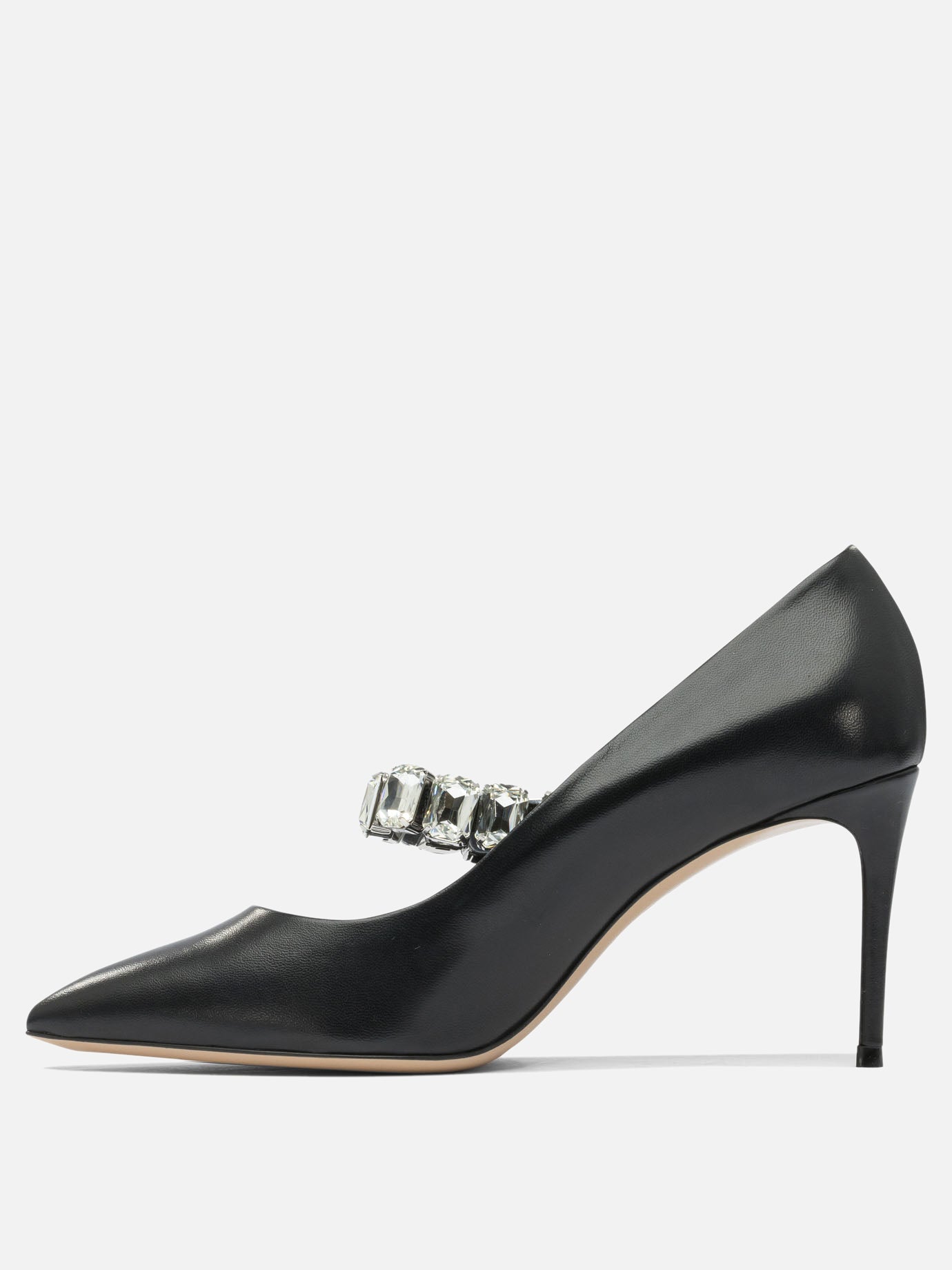 Pumps 100% leather - 100% leather  Black - Casadei Women | PDP | VIETTI Online Store | thumbnail_3