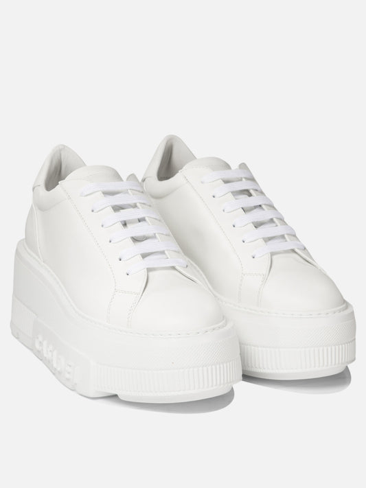Low top sneakers 100% leather - 100% rubber  White - Casadei Women | PLP | VIETTI Online Store | 2
