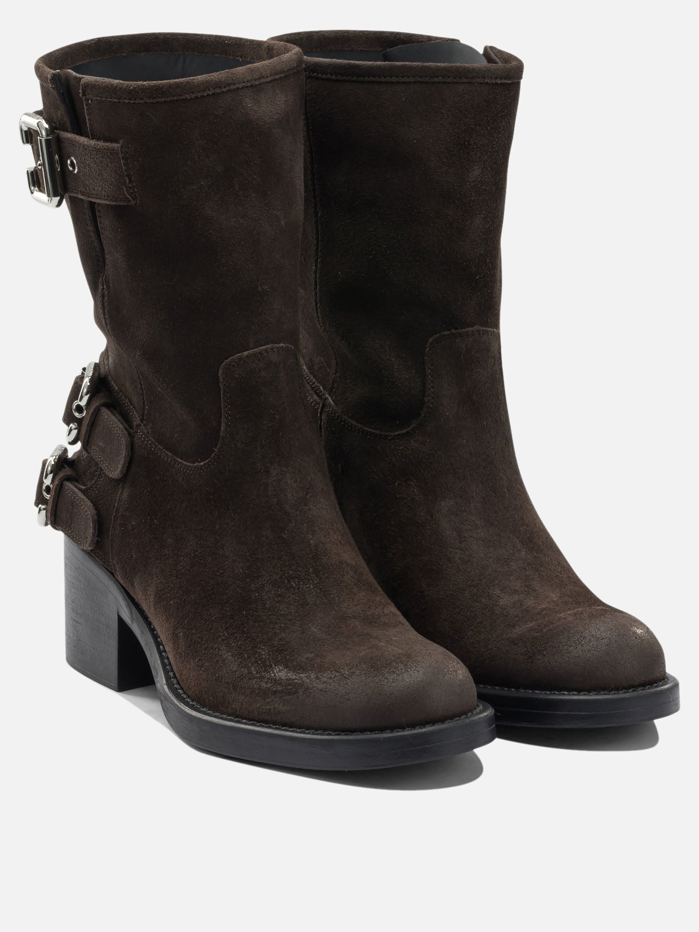 Pull-on boots 100% leather - 100% leather  Brown - Chloé Women | PDP | VIETTI Online Store | thumbnail_2