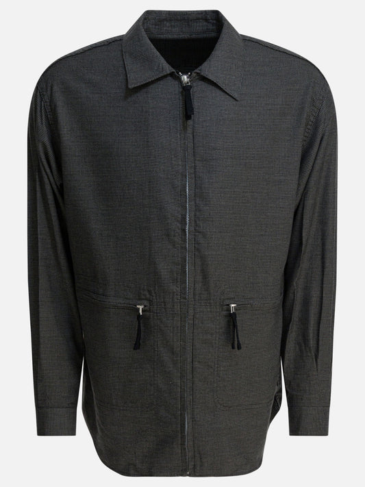 Overshirt jackets Check  Grey - Comme Des Garçons Homme Men | PDP | VIETTI Online Store 
