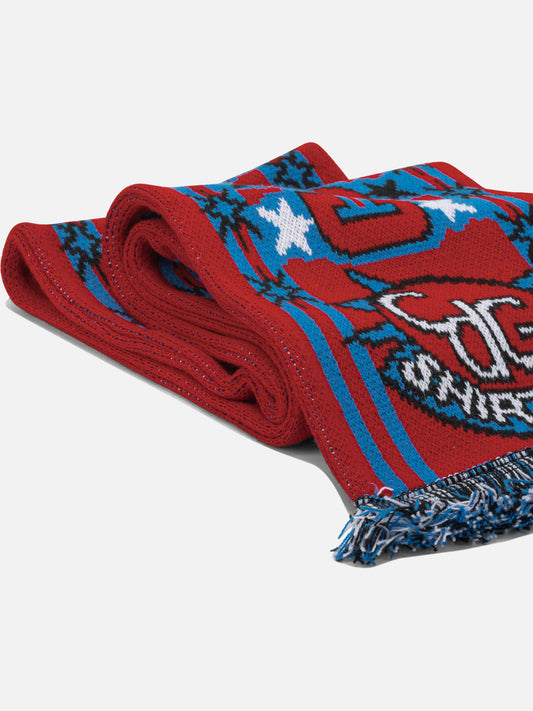 Fringed scarves 100% acrylic  Red - Comme Des Garçons Shirt Men | PDP | VIETTI Online Store | 2
