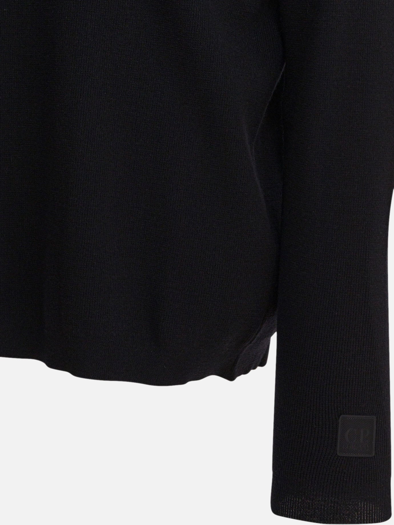 Crewneck sweaters Solid colour  Black - C.P. Company Men | PDP | VIETTI Online Store | Zoom-Modal_4
