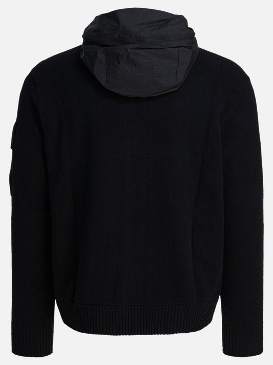 Zipped sweaters Logo  Black - C.P. Company Men | PDP | VIETTI Online Store | 2
