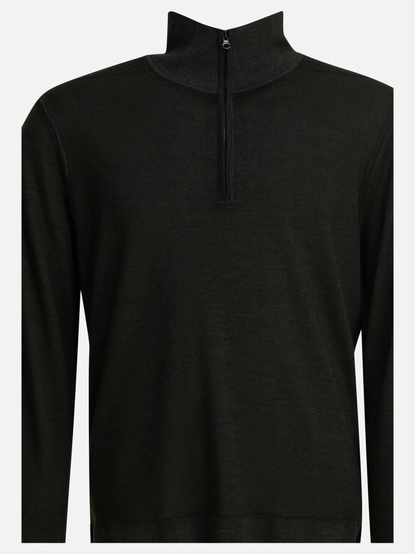 Maglioni con mezza zip Solid colour  Grigio - C.P. Company Uomo | PDP | VIETTI Online Store | thumbnail_2