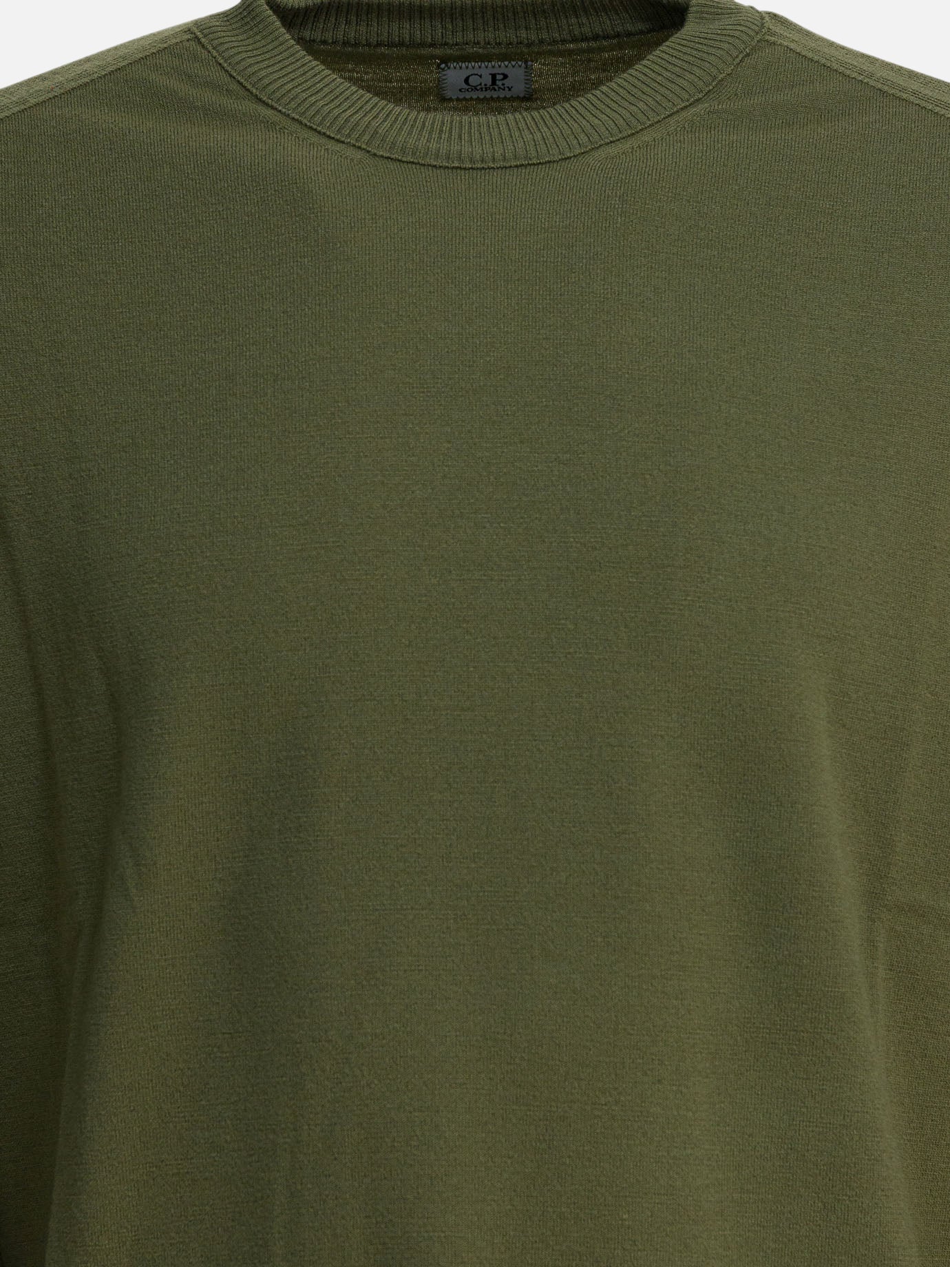 Crewneck sweaters Logo  Green - C.P. Company Men | PDP | VIETTI Online Store | thumbnail_3