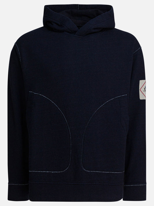 Felpe con cappuccio Solid colour  Blu - C.P. Company Uomo | PDP | VIETTI Online Store 
