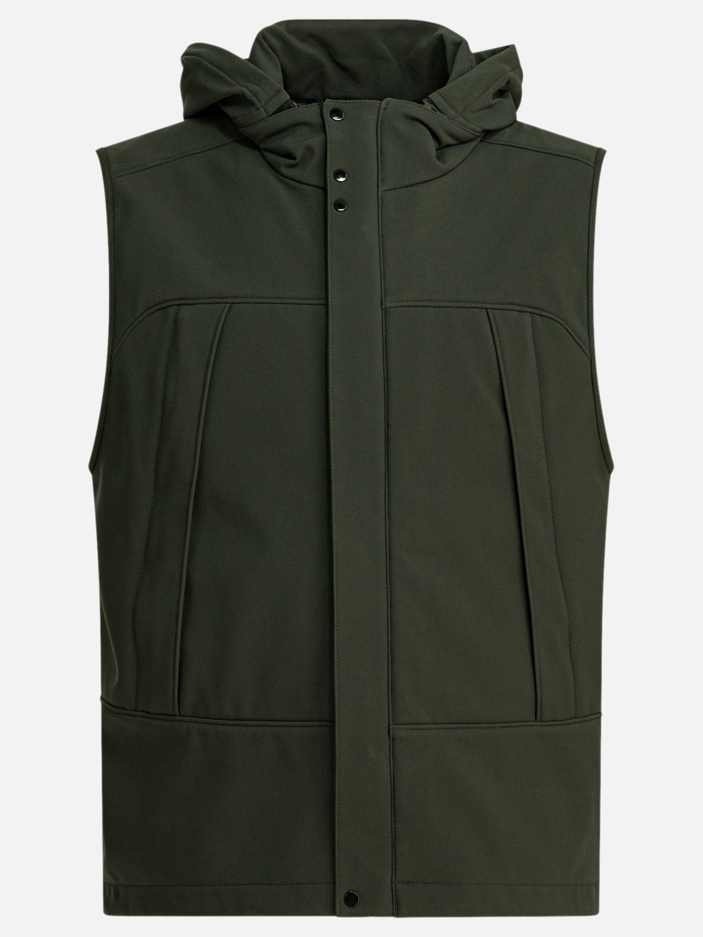 Giacche smanicate Solid colour  Grigio - C.P. Company Uomo | PDP | VIETTI Online Store | thumbnail