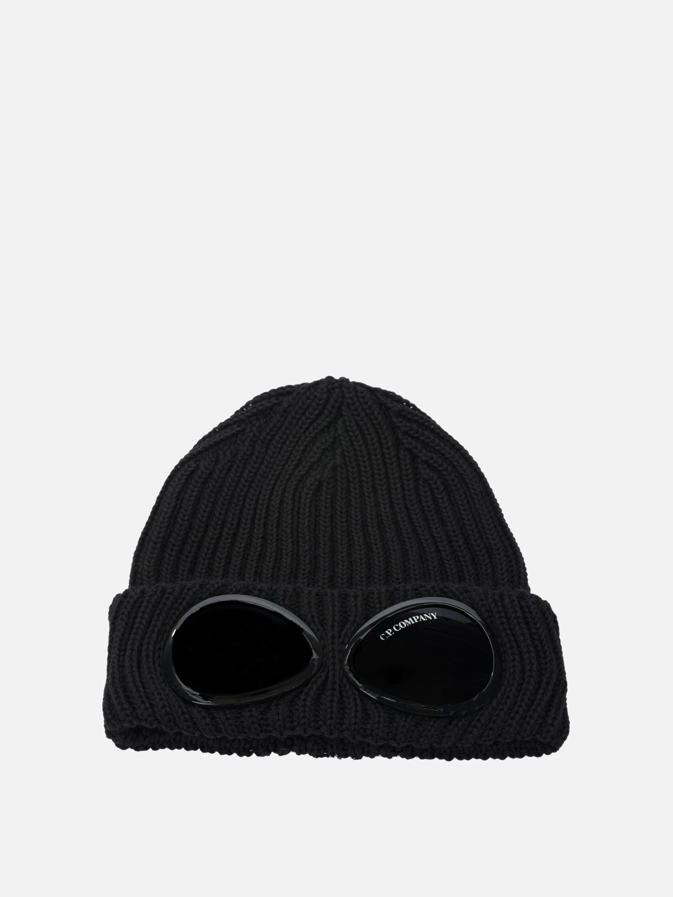 Beanies 100% merino wool  Black - C.P. Company Men | PDP | VIETTI Online Store | thumbnail