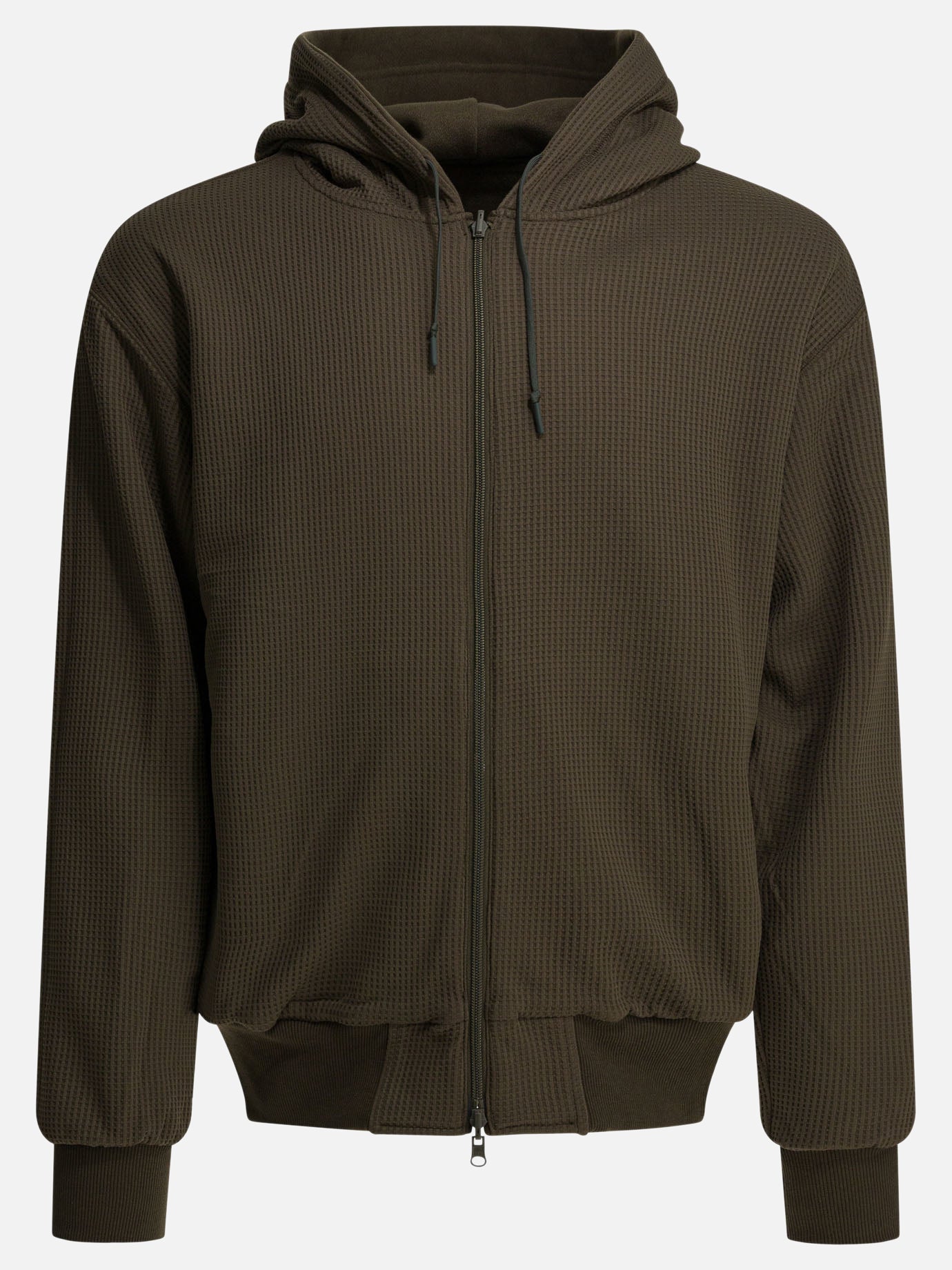 Full zip sweatshirts Solid colour  Brown - Daiwa Pier 39 Men | PDP | VIETTI Online Store | Zoom-Modal_2
