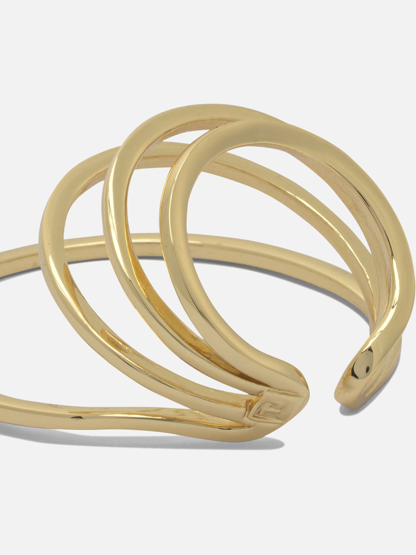 Earrings 100% brass  Gold - Federica Tosi Women | PDP | VIETTI Online Store | thumbnail_2