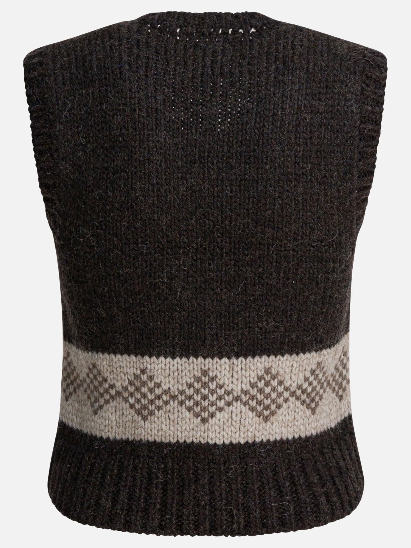 Vests Textured knit  Brown - Filson Women | PDP | VIETTI Online Store | Zoom-Modal_2
