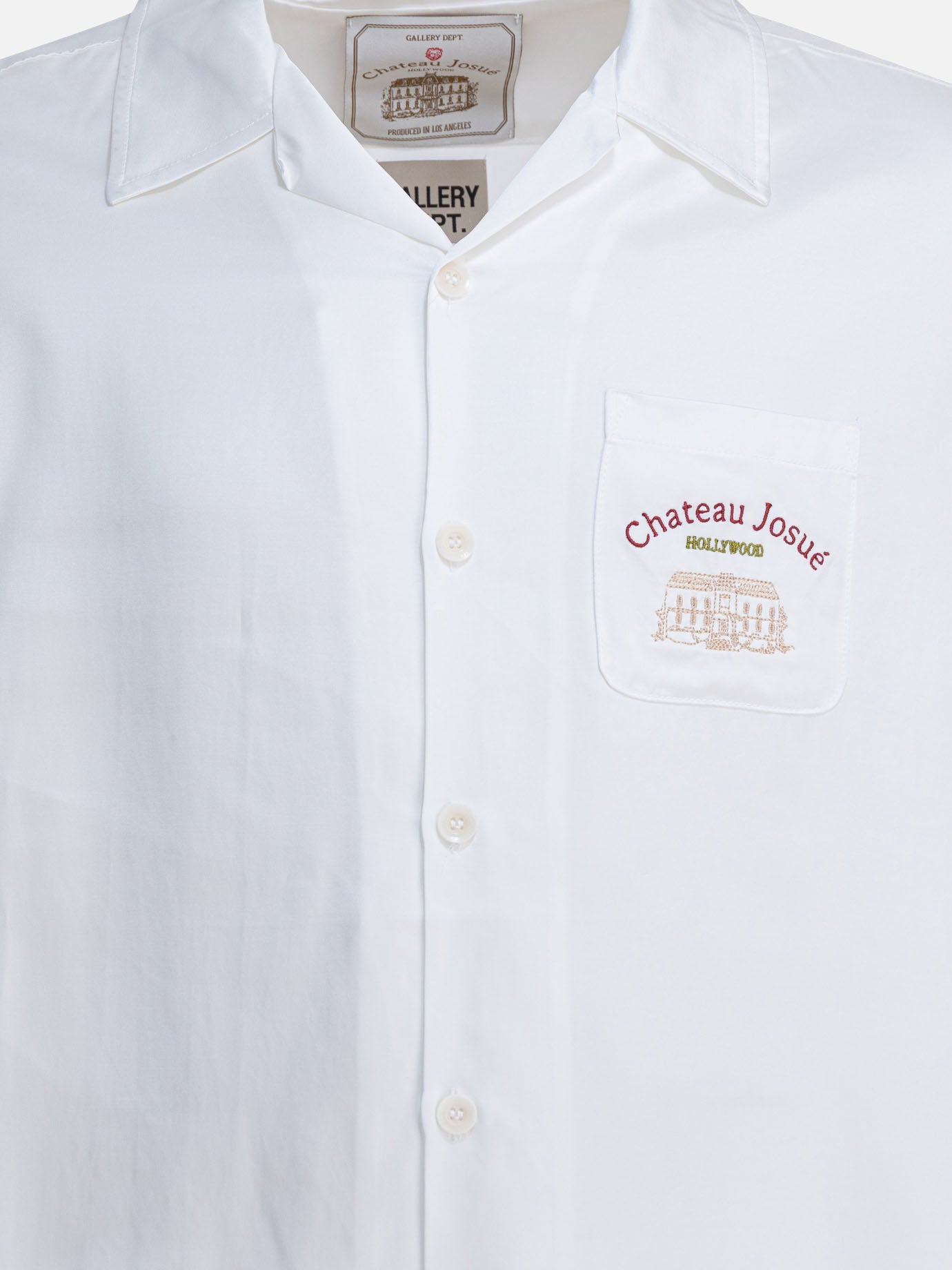 Casual shirts Embroidered  White - Gallery Dept. Men | PDP | VIETTI Online Store | thumbnail_3