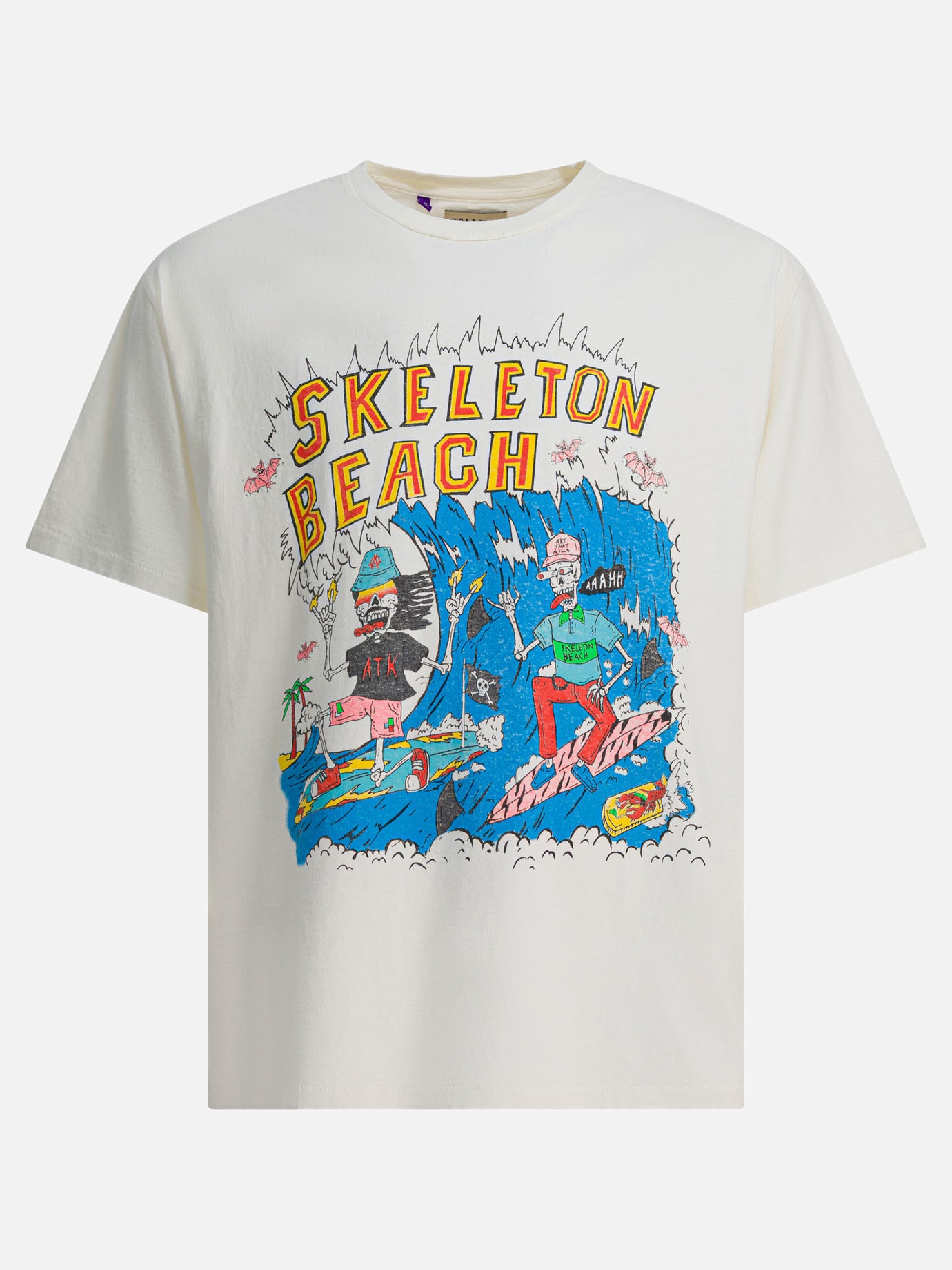 Crewneck t-shirts Print  White - Gallery Dept. Men | PDP | VIETTI Online Store | thumbnail