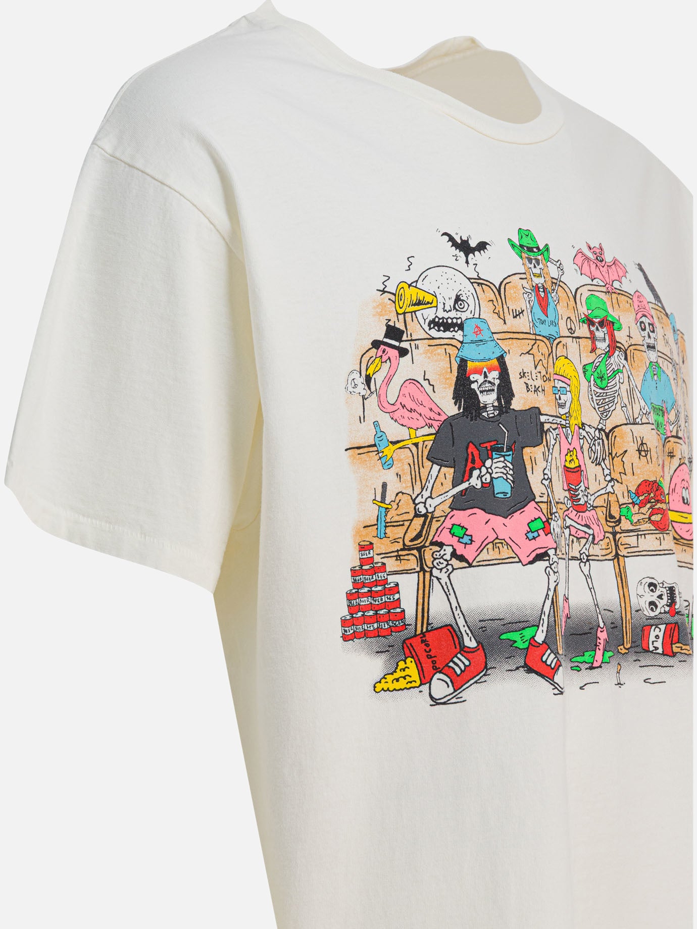 Crewneck t-shirts Print  White - Gallery Dept. Men | PDP | VIETTI Online Store | Zoom-Modal_4
