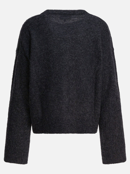 Crewneck sweaters Logo  Black - Ganni Women | PDP | VIETTI Online Store | 2
