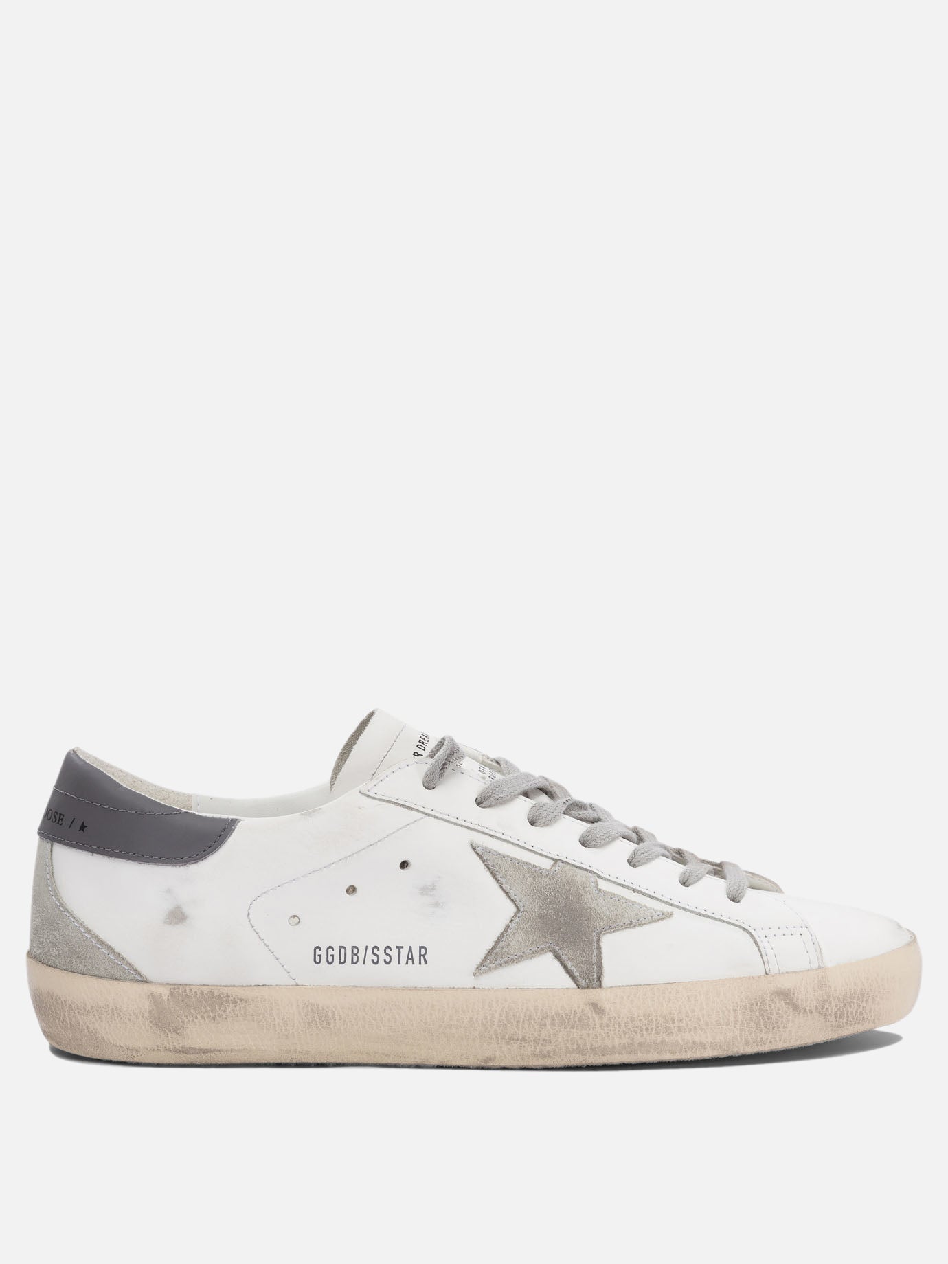 Sneaker basse 100% leather - 100% rubber  Bianco - Golden Goose Uomo | PDP | VIETTI Online Store | thumbnail