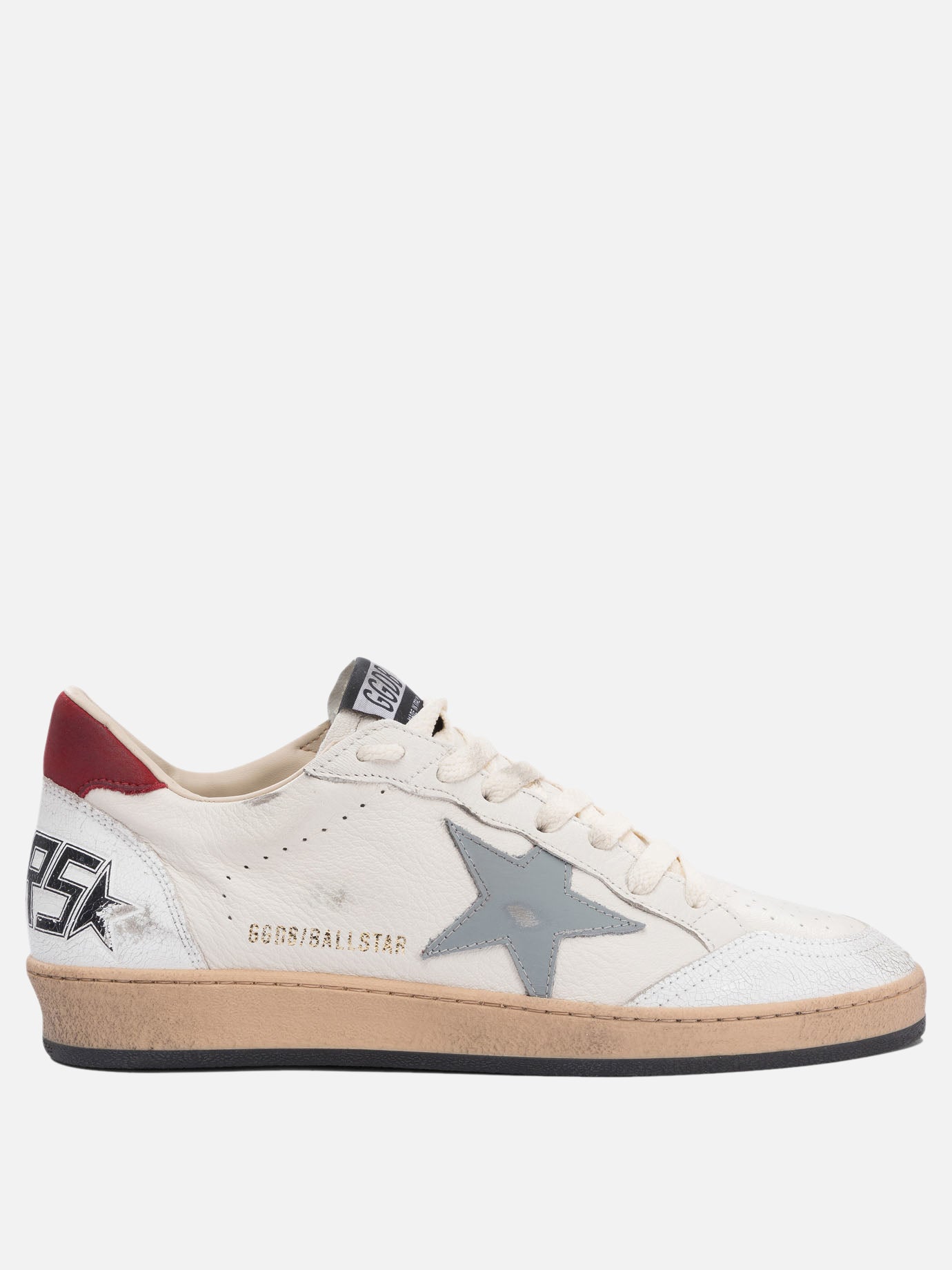 Sneaker basse 74% goat leather 26% cow leather - 100% rubber  Bianco - Golden Goose Uomo | PDP | VIETTI Online Store | thumbnail