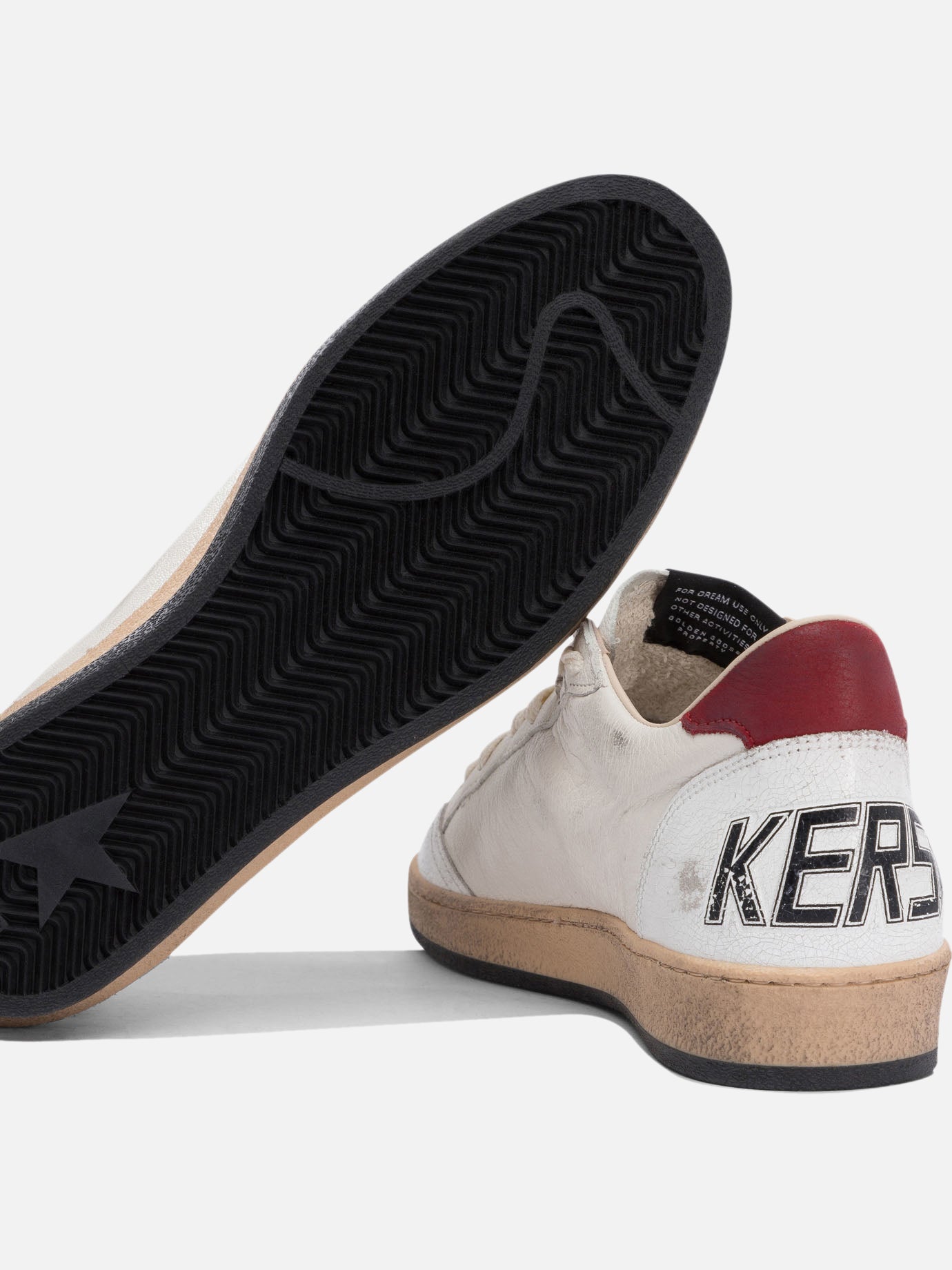 Sneaker basse 74% goat leather 26% cow leather - 100% rubber  Bianco - Golden Goose Uomo | PDP | VIETTI Online Store | Zoom-Modal_5
