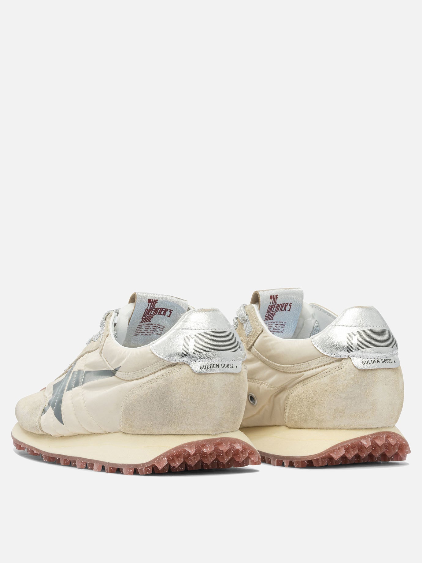 Sneaker basse 37% cow leather 18% polyamide 6% goat leather 5% polyurethane - 100% rubber  Beige - Golden Goose Uomo | PDP | VIETTI Online Store | thumbnail_4