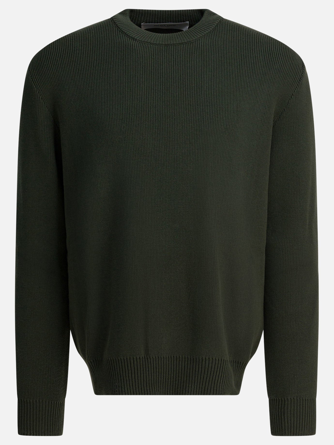 Maglioni girocollo Logo  Verde - Golden Goose Uomo | PDP | VIETTI Online Store | thumbnail