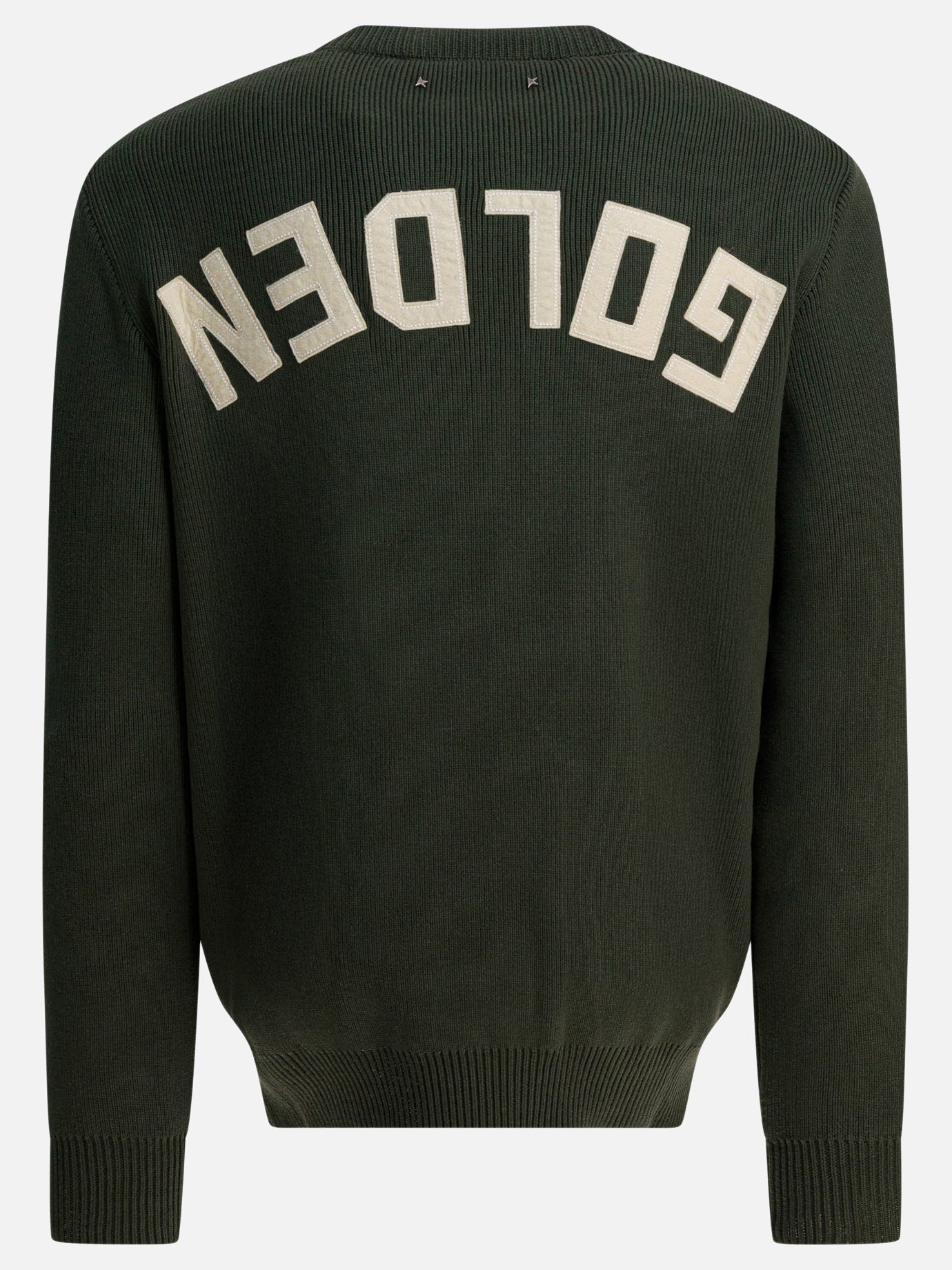 Maglioni girocollo Logo  Verde - Golden Goose Uomo | PDP | VIETTI Online Store | thumbnail_2