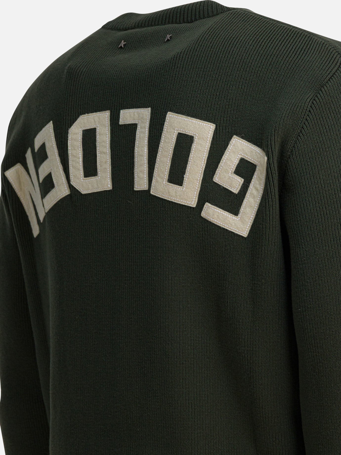Maglioni girocollo Logo  Verde - Golden Goose Uomo | PDP | VIETTI Online Store | Zoom-Modal_4
