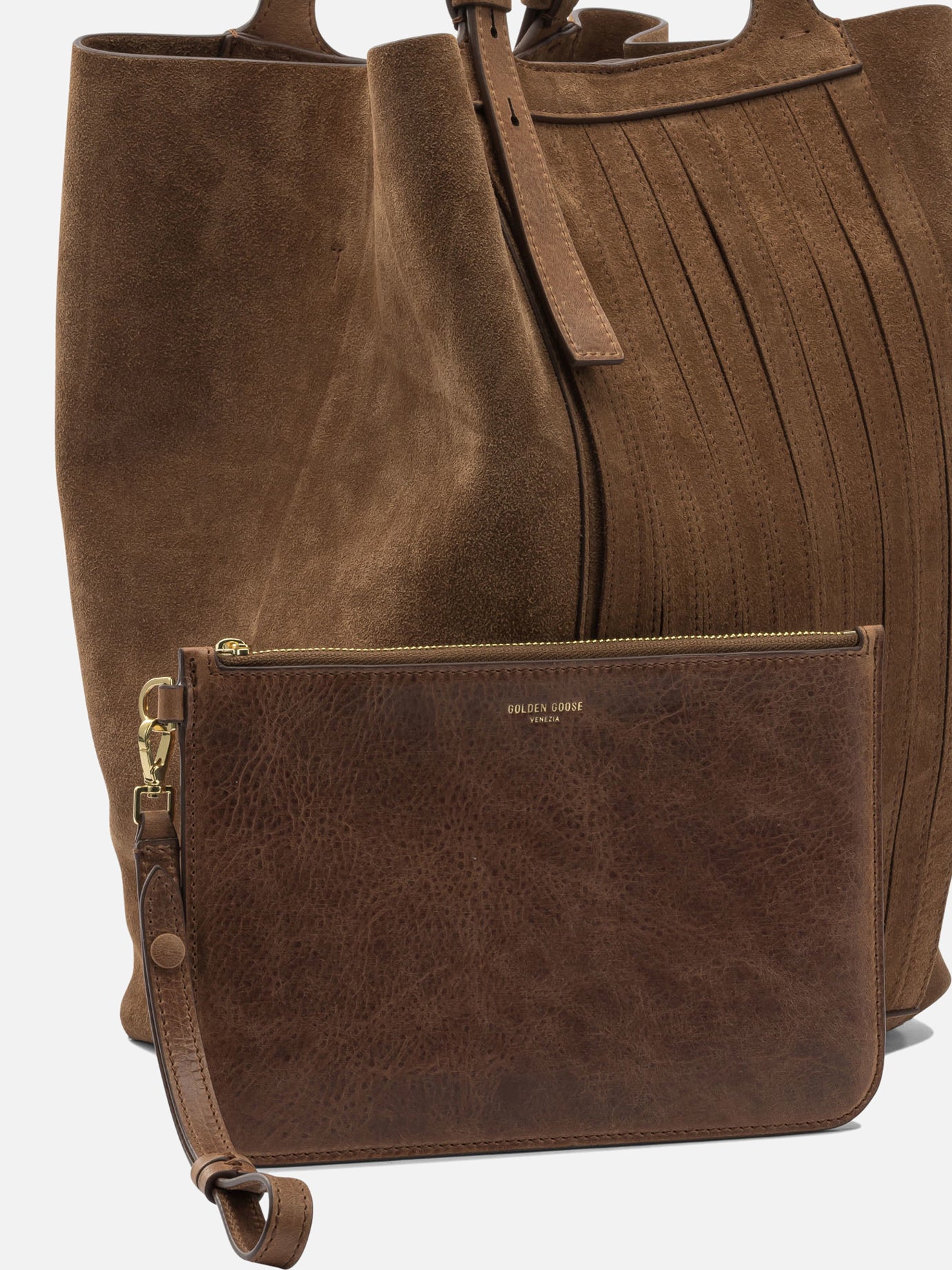 Borse piccole Solid colour  Marrone - Golden Goose Donna | PDP | VIETTI Online Store | thumbnail_4