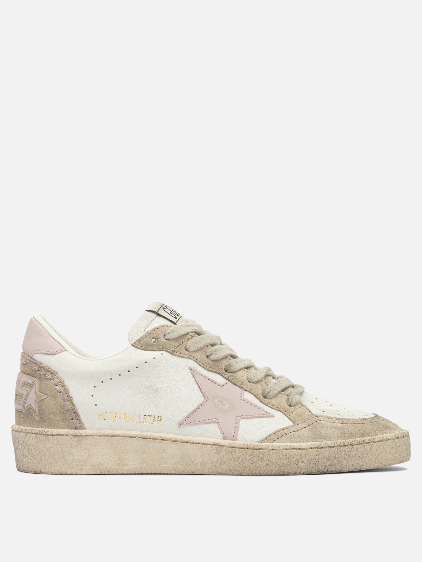 Sneaker basse 66% goat leather 34% cow leather - 100% rubber  Bianco - Golden Goose Donna | PDP | VIETTI Online Store | Zoom-Modal
