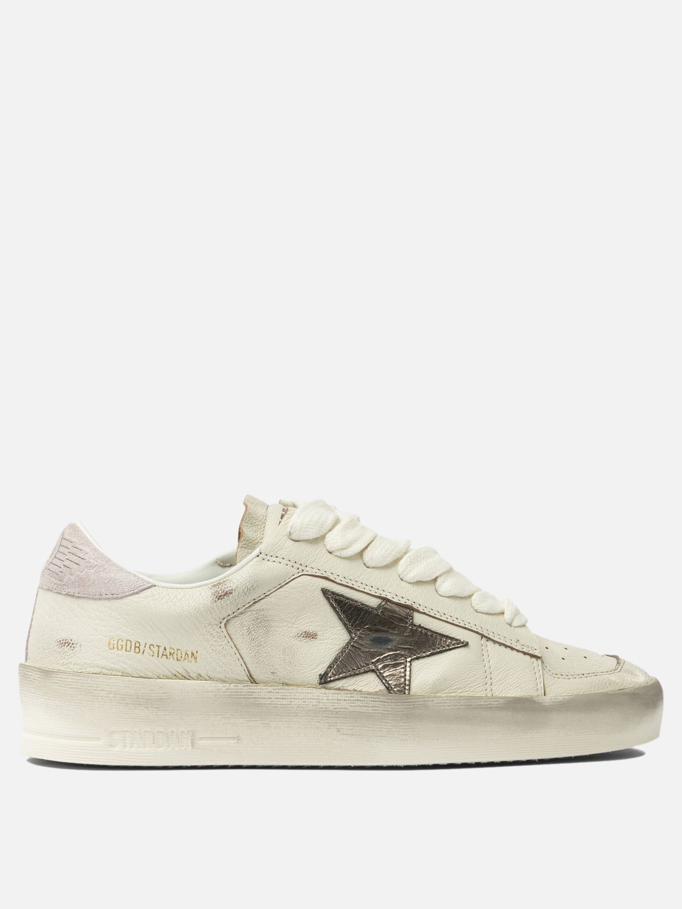Sneaker basse 88% goat leather 12% cow leather - 100% rubber  Bianco - Golden Goose Donna | PDP | VIETTI Online Store | thumbnail