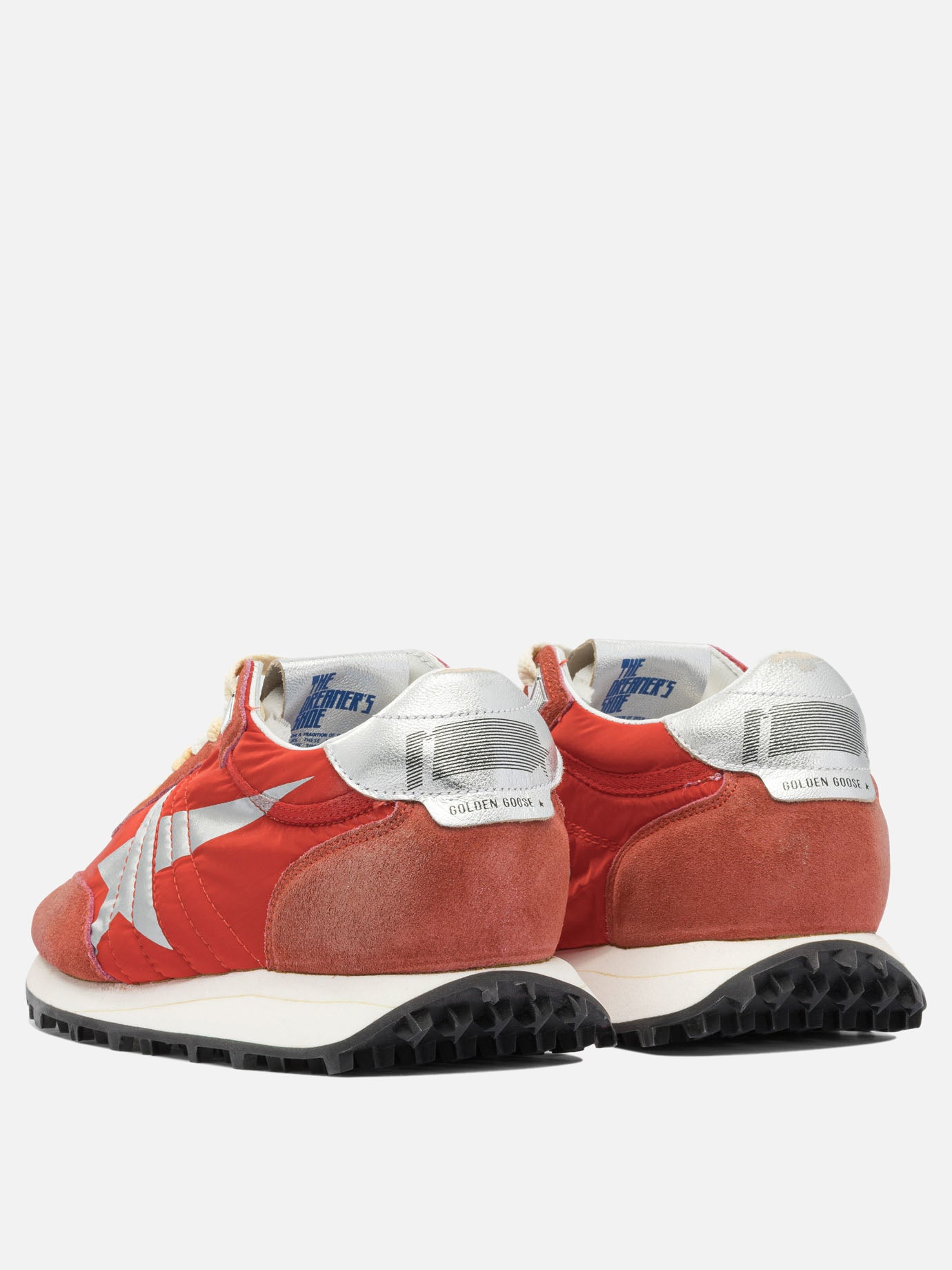 Low top sneakers 47% cow leather 38% polyamide 15% goat leather - 100% rubber  Red - Golden Goose Women | PDP | VIETTI Online Store | thumbnail_4