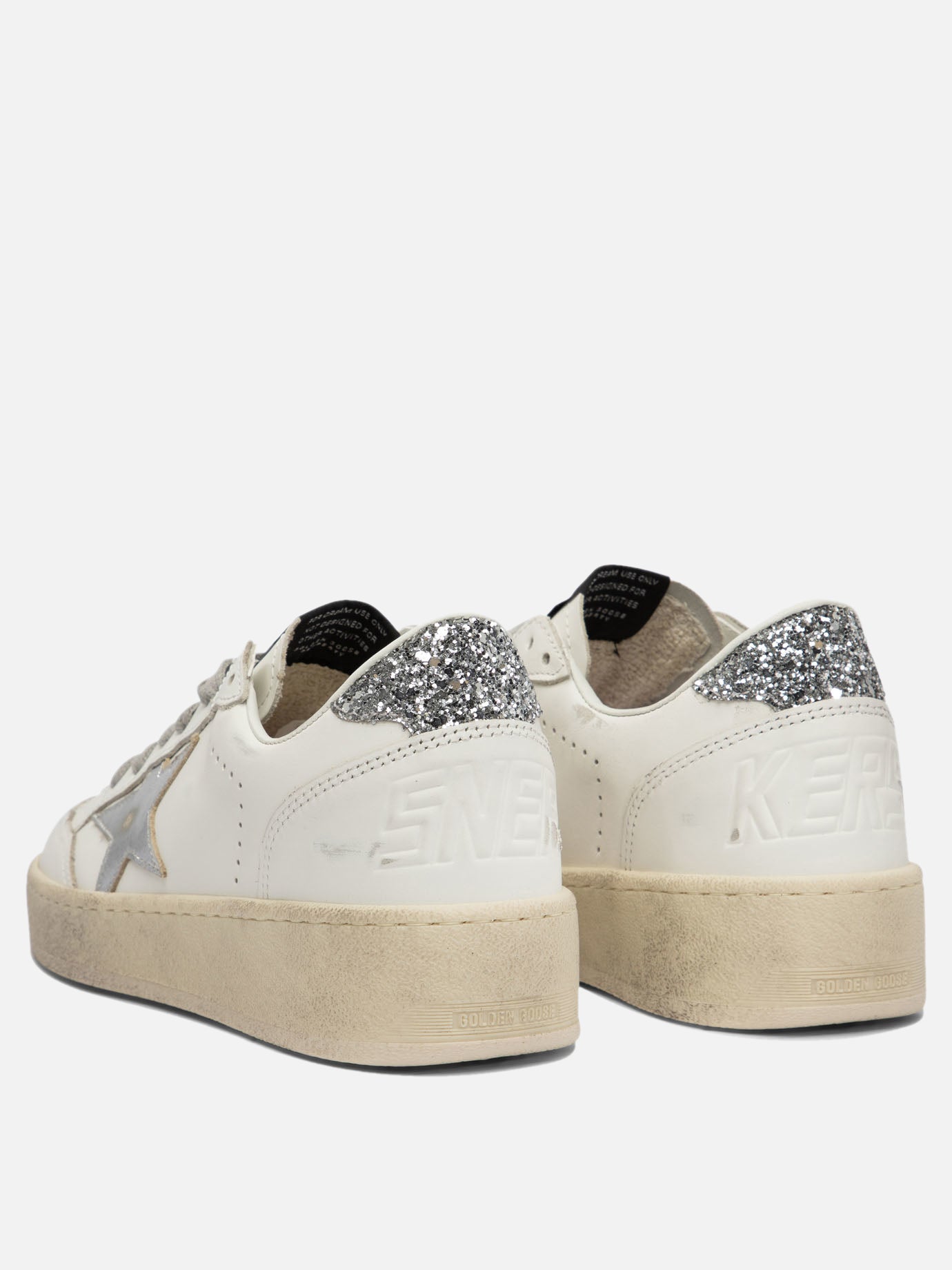 Sneaker basse 97% cow leather 2% polyethylene 1% cotton - 100% rubber  Bianco - Golden Goose Donna | PDP | VIETTI Online Store | thumbnail_4