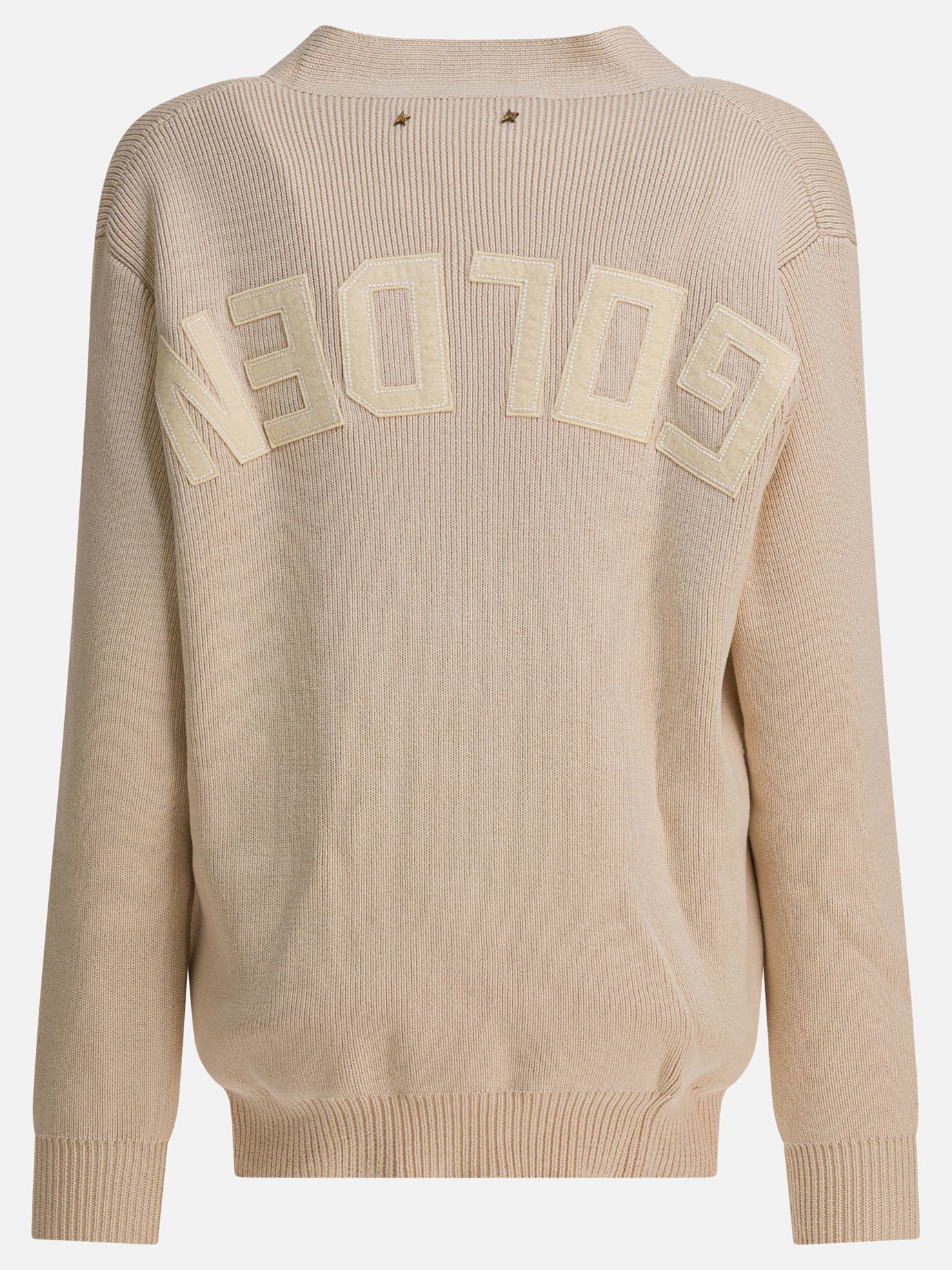 Cardigan Solid colour  Beige - Golden Goose Donna | PDP | VIETTI Online Store | thumbnail_2