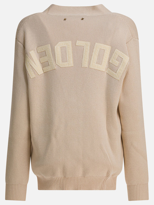 Cardigan Solid colour  Beige - Golden Goose Donna | PDP | VIETTI Online Store | 2
