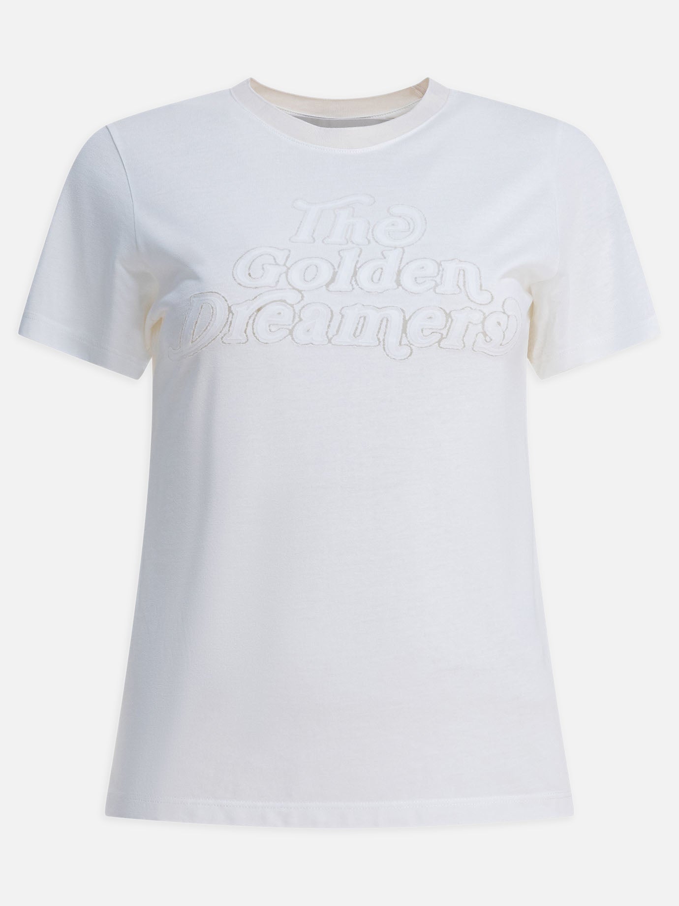 Crewneck t-shirts Print  White - Golden Goose Women | PDP | VIETTI Online Store | Zoom-Modal

