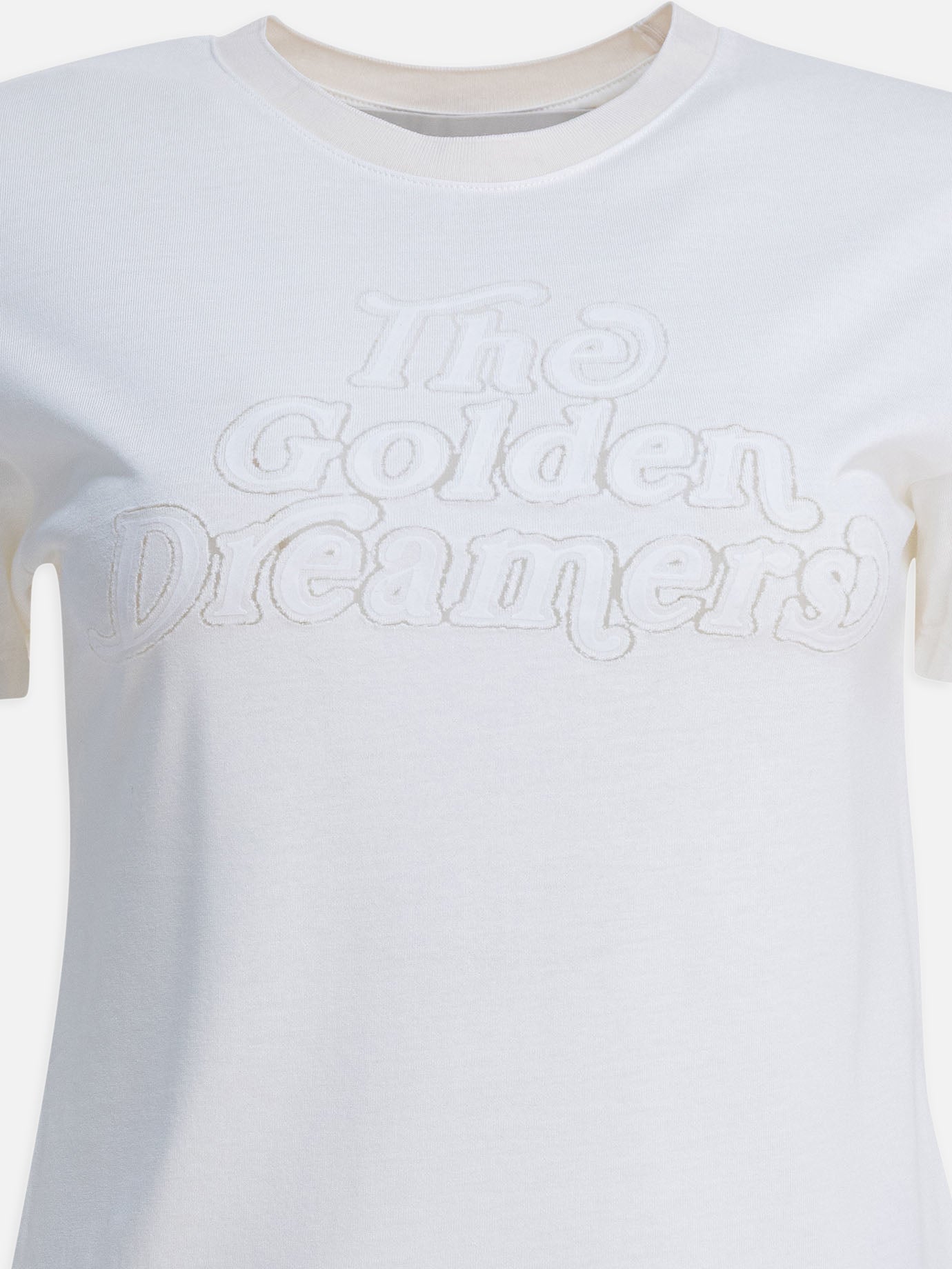 Crewneck t-shirts Print  White - Golden Goose Women | PDP | VIETTI Online Store | Zoom-Modal_3
