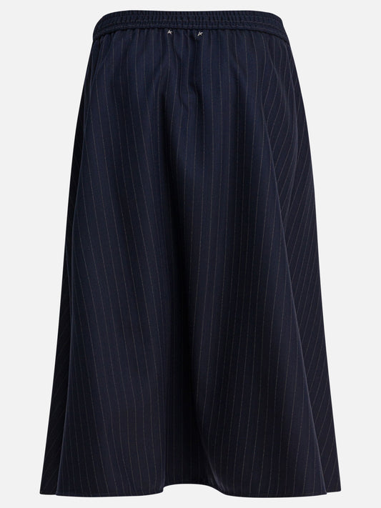 Midi skirts Pinstriped  Blue - Golden Goose Women | PLP | VIETTI Online Store | 2
