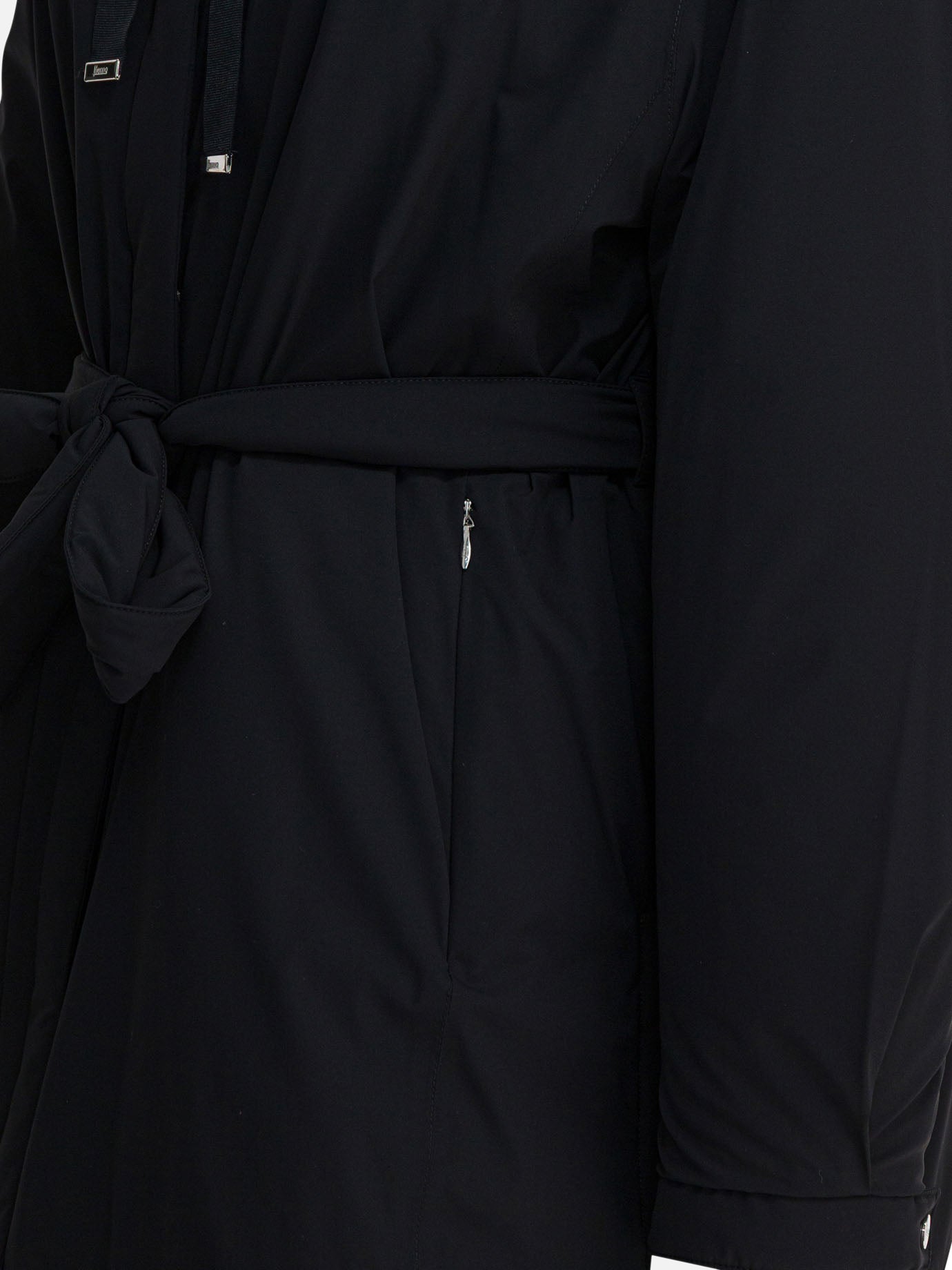 Piumini corti Solid colour  Nero - Herno Donna | PDP | VIETTI Online Store | Zoom-Modal_4
