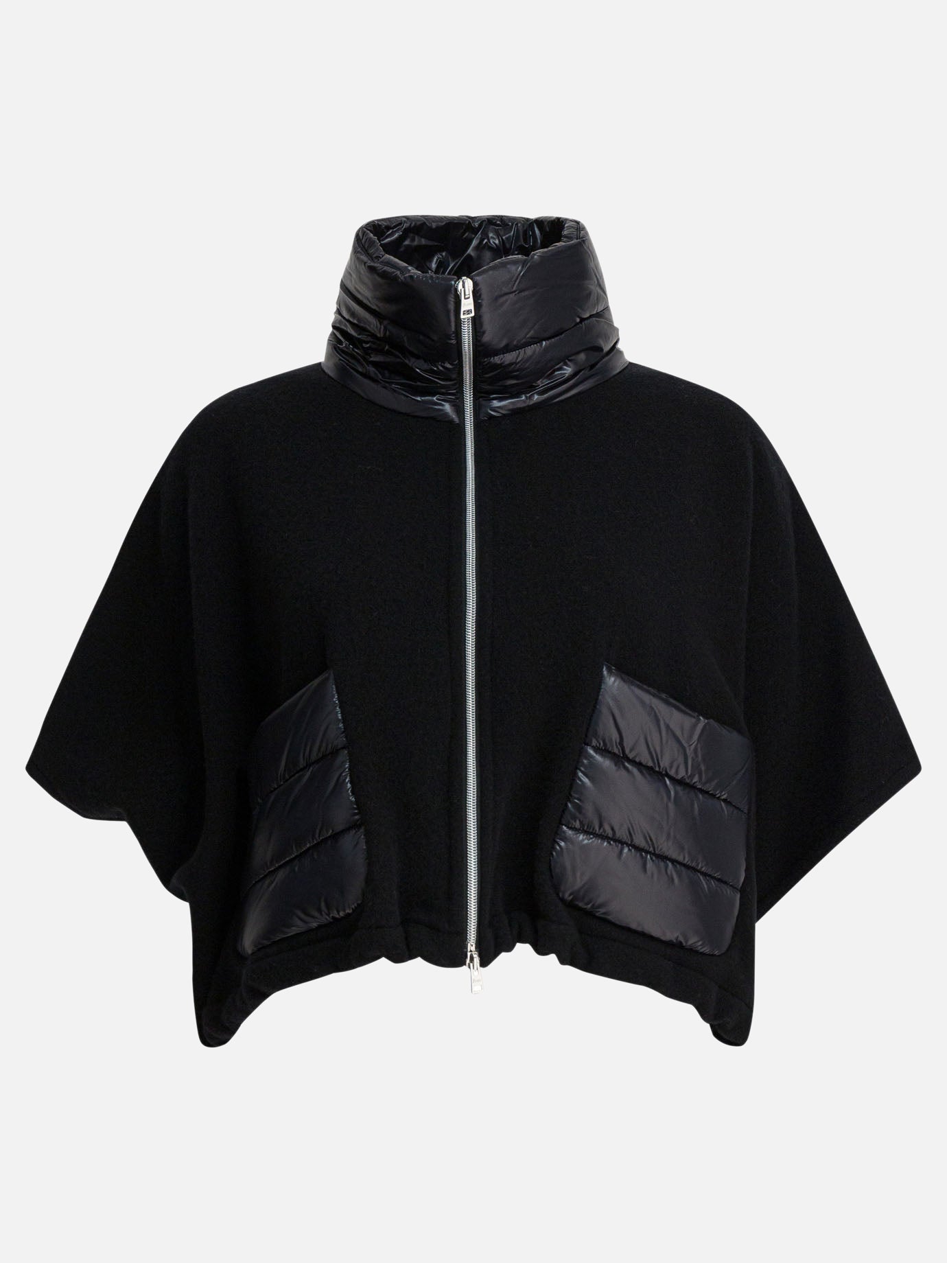 Capes Solid colour  Black - Herno Women | PDP | VIETTI Online Store | thumbnail