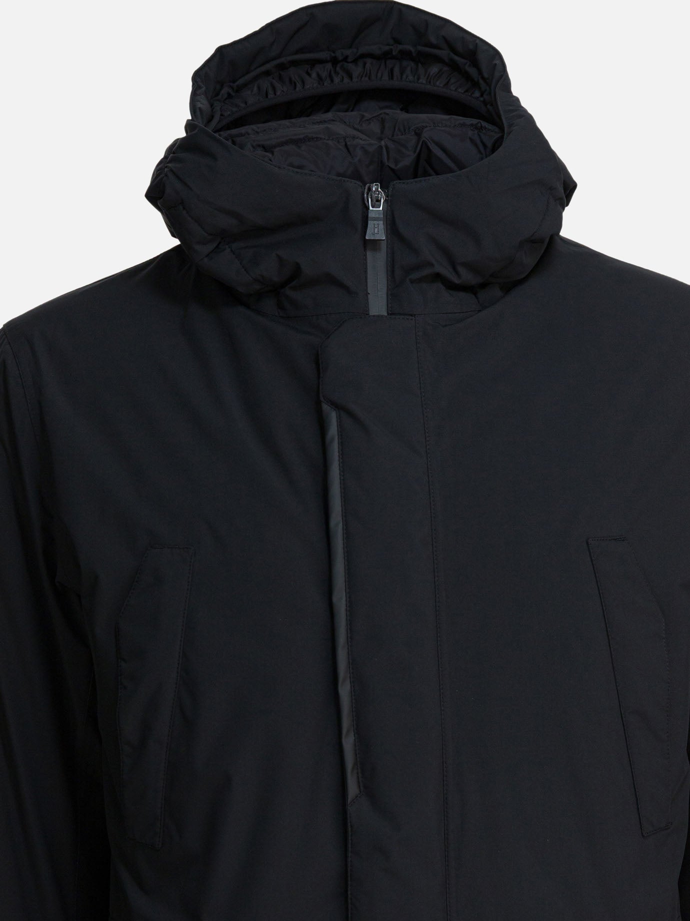 Down coats Solid colour  Black - Herno Men | PDP | VIETTI Online Store | thumbnail_3