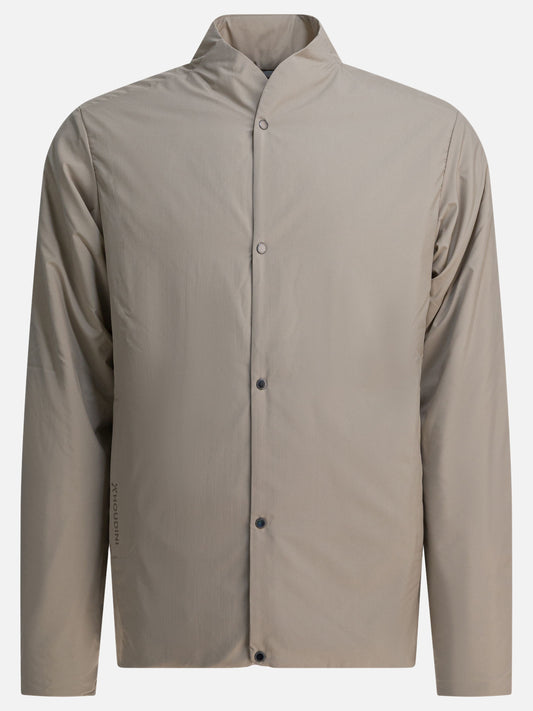 Giacche a vento Solid colour  Grigio - Houdini Sportswear Uomo | PDP | VIETTI Online Store 
