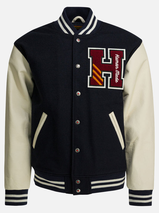 Bomber jackets Logo  Blue - Human Made Men | PDP | VIETTI Online Store 
