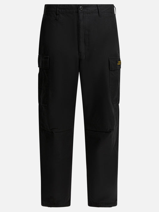 Cargo & parachute trousers Solid colour  Black - Human Made Men | PLP | VIETTI Online Store 
