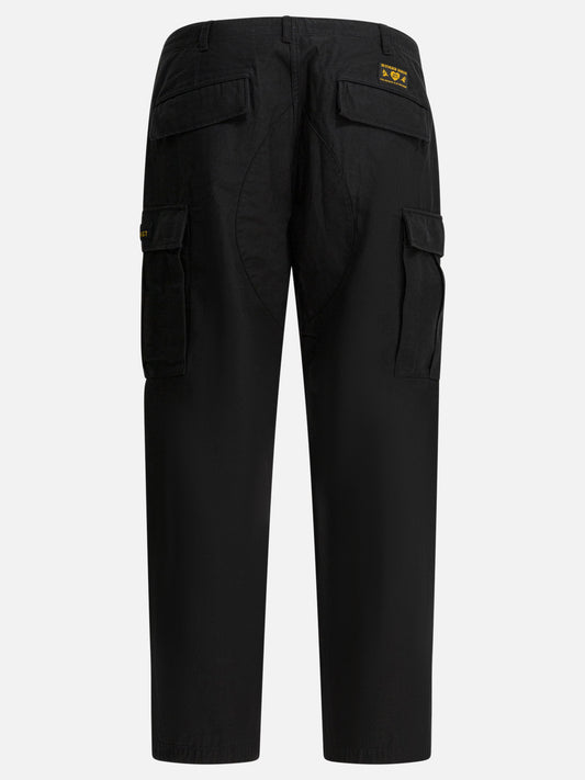 Cargo & parachute trousers Solid colour  Black - Human Made Men | PLP | VIETTI Online Store | 2

