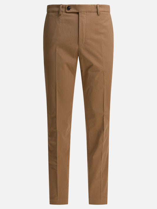 Pantaloni sartoriali Solid colour  Beige - Incotex Uomo | PDP | VIETTI Online Store 
