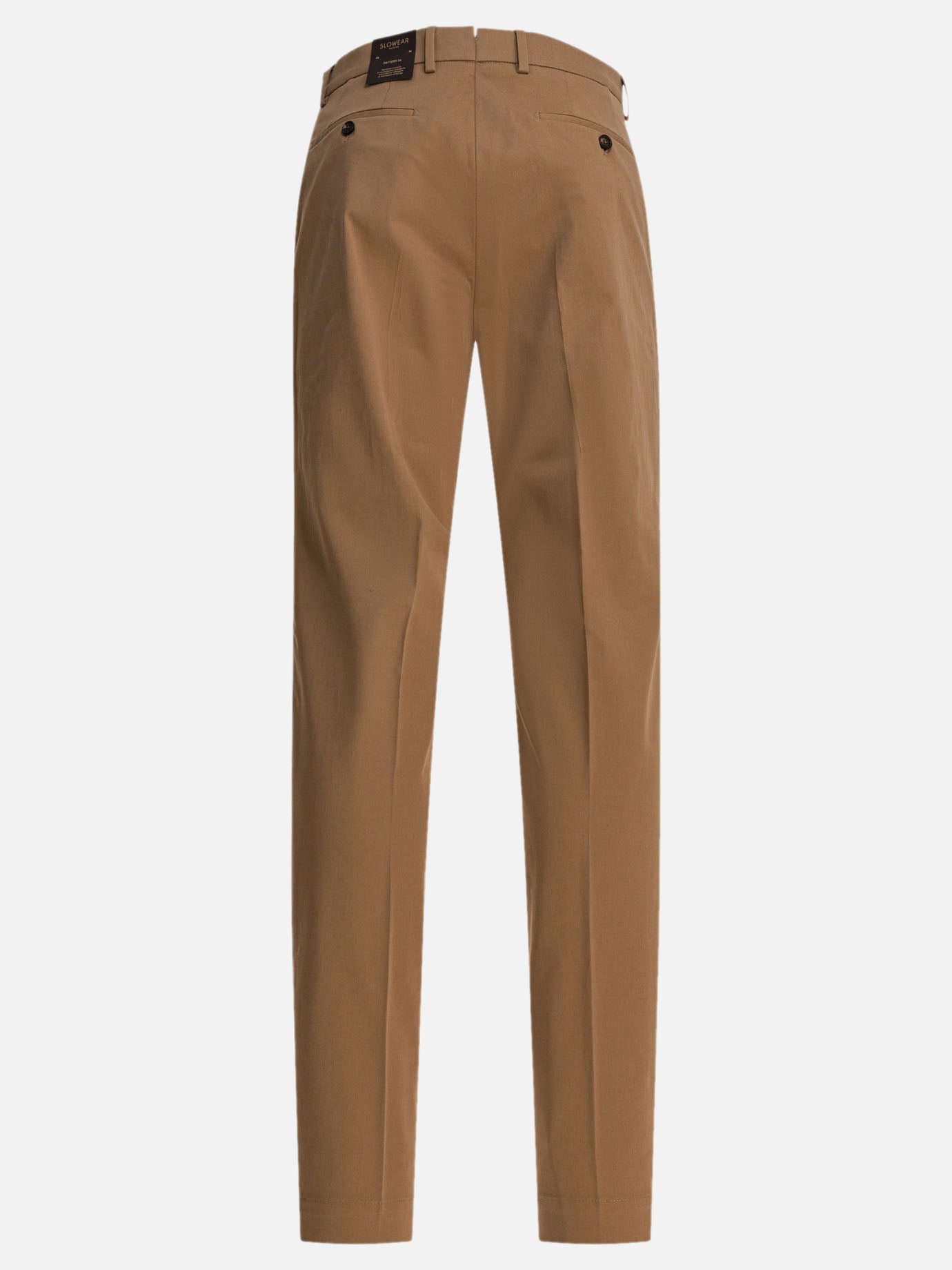 Pantaloni sartoriali Solid colour  Beige - Incotex Uomo | PDP | VIETTI Online Store | Zoom-Modal_2
