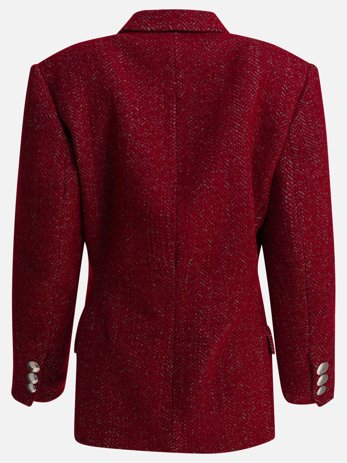 Short coats Solid colour  Red - Isabel Marant Women | PDP | VIETTI Online Store | Zoom-Modal_2
