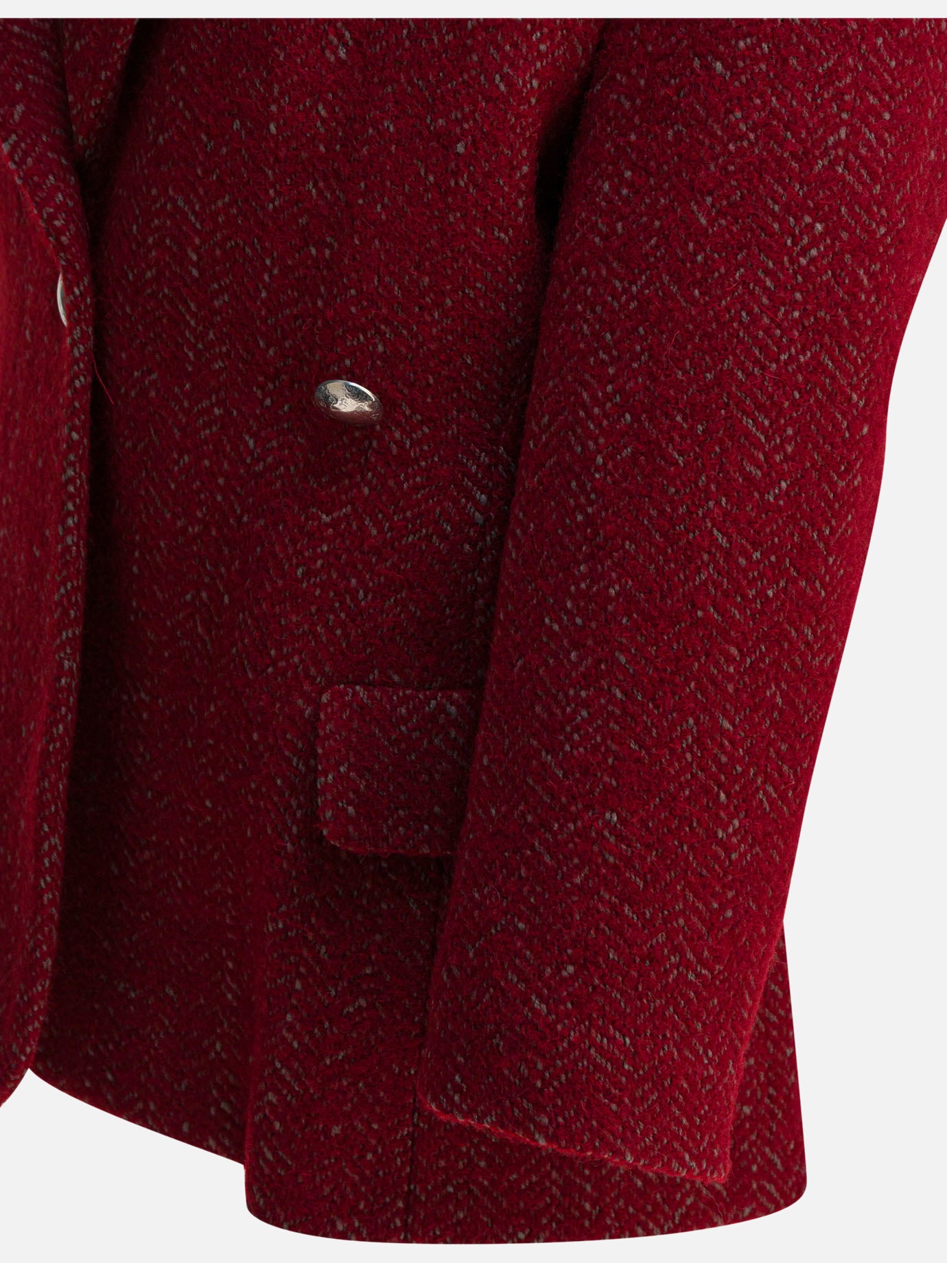 Short coats Solid colour  Red - Isabel Marant Women | PDP | VIETTI Online Store | Zoom-Modal_4
